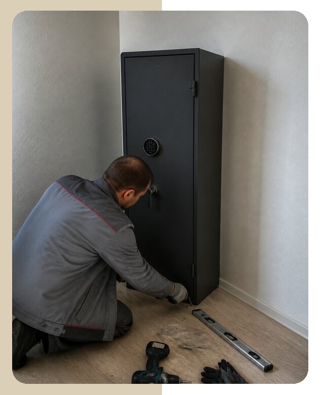 Профессиональная установка оружейного сейфа под ключ в Щёлкове