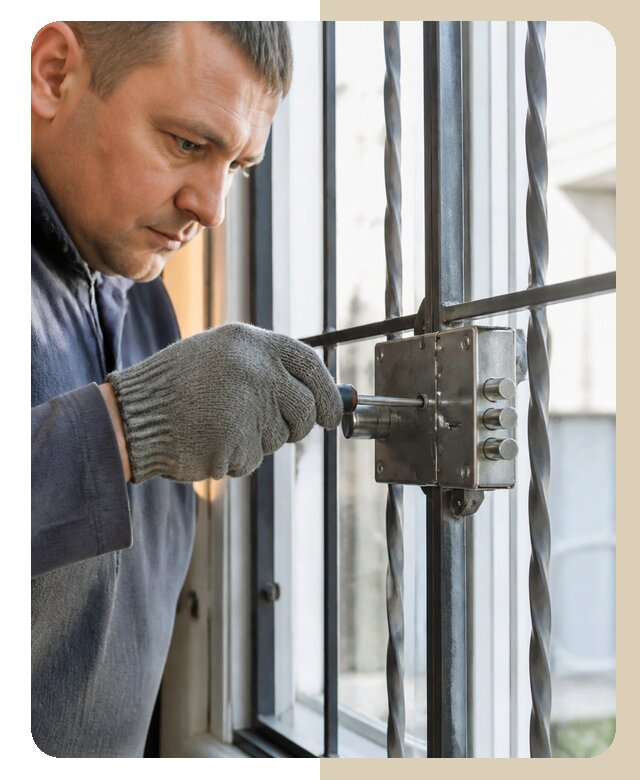 Установка замка решетки в Щёлкове от 2601 р. | ДвериЛегко-Щлк